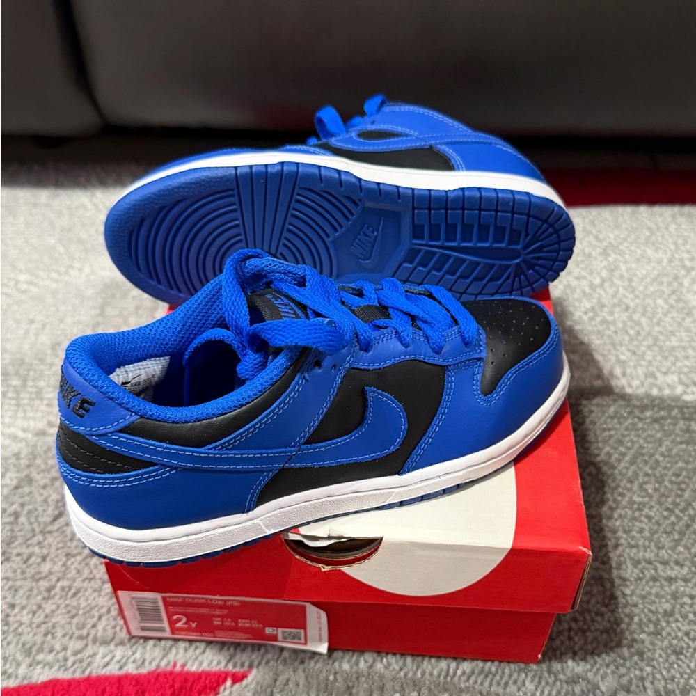 Nike Dunk Low Hyper Cobalt (PS) 2